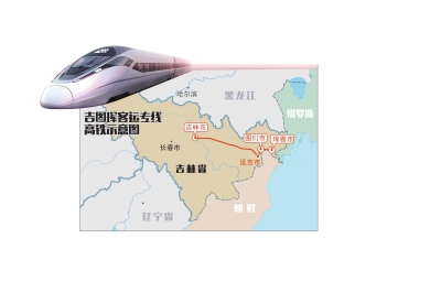 吉林至珲春高铁开通运营 被赞东北最美高铁